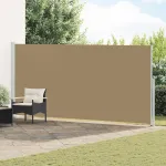 Jaluzea laterală retractabilă 100% poliester, fier, oțel GartenMobel Dekor