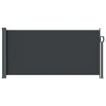Jaluzea laterală retractabilă Negru 300 x 100 cm Poliester GartenMobel Dekor