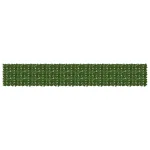 Ecran de balcon cu frunze verzi 500x75 cm, pentru intimitate exterior