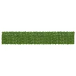 Ecran de balcon cu frunze verzi 600 x 100 cm, paravan intimitate exterior