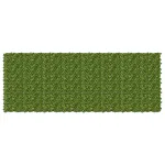 Ecran de balcon cu frunze Verde și galben 400 x 150 cm GartenMobel Dekor