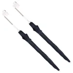 Umbrelă cu clemă 2 pcs Albastru marin Ø 105 x 86 cm GartenMobel Dekor