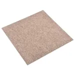 Covor 20 pcs Bej 50 x 50 cm 100% polipropilenă GartenMobel Dekor