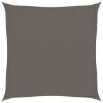 Parasolar pătrat din HDPE, 3,6 x 3,6 m, antracit GartenMobel Dekor