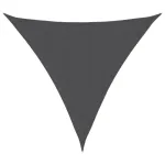 Parasolar țesătură oxford triunghiular, 3,6x3,6x3,6 m, antracit  GartenMobel Dekor