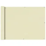 Prelată pentru balcon, material textil oxford, 90x400 cm, crem GartenMobel Dekor