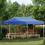 42506  Foldable Tent Pop-Up 3x6 m Blue GartenMobel Dekor