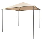 Foișor pavilion cort, baldachin, 3x3 m oțel, bej GartenMobel Dekor