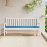 Pernă de bancă de grădină, albastru, 180x50x3 cm, textil oxford GartenMobel Dekor