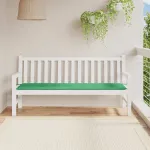 Pernă de bancă de grădină, verde, 180x50x3 cm, textil oxford GartenMobel Dekor