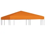 Acoperiș de pavilion, 310 g/m², portocaliu, 3 x 3 m GartenMobel Dekor