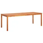 Masă de grădină, 215 x 90 x 74 cm, lemn masiv de acacia GartenMobel Dekor