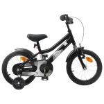 Bicicletă pentru Copii 16 Inci pentru 4-6 ani Negru GartenMobel Dekor