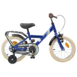 Bicicletă pentru Copii 12 Inci pentru 2-4 ani Albastru închis GartenMobel Dekor