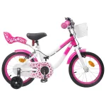 Bicicletă pentru Copii 12 Inci pentru 2-4 ani Roz GartenMobel Dekor