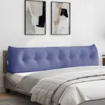 Perna pentru spate Albastru Jeans 200 x 24 x 50 cm țesătură GartenMobel Dekor