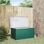Ladă de grădină verde 129x67x65 cm GartenMobel Dekor