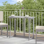 Masă de balcon pliabilă, 90x50x74 cm, lemn masiv de acacia GartenMobel Dekor