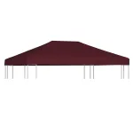 Acoperiș pentru pavilion, 310 g/m², roșu bordo, 3 x 4 m GartenMobel Dekor