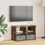 Suport pentru TV cu sertar Stejar fumuriu 79 x 40 x 48 cm GartenMobel Dekor