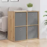 Bufet cu sertar Stejar Artizanal 68,5 x 32 x 67 cm GartenMobel Dekor