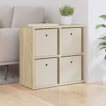 Bufet cu sertar Stejar Sonoma 59,5 x 27 x 57 cm GartenMobel Dekor
