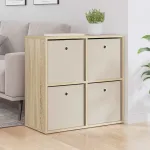 Bufet cu sertar Stejar Sonoma 68,5 x 32 x 67 cm GartenMobel Dekor