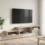 Sistem de TV montat pe perete Montare pe perete Stejar Sonoma GartenMobel Dekor