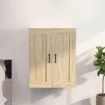 Dulap de perete suspendat, stejar sonoma, 69,5x32,5x90 cm GartenMobel Dekor