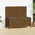 Cutie depozitare grădină, maro miere, 147x68x64 cm, lemn pin GartenMobel Dekor
