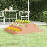 Jardinieră, 80x80x27 cm, lemn masiv douglas GartenMobel Dekor