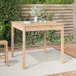Măsuță de grădină, 82,5x82,5x76 cm, lemn masiv de pin GartenMobel Dekor