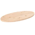 Blat de masă oval din lemn masiv de pin 70x35x2,5 cm GartenMobel Dekor