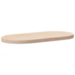 Blat de masă oval din lemn masiv de pin 90x45x2,5 cm GartenMobel Dekor