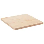 Blat de masă pătrat din lemn masiv de pin 80x80x2,5 cm GartenMobel Dekor