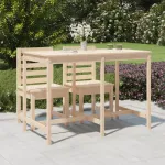Masă de grădină, 159,5x82,5x110 cm, lemn masiv de pin GartenMobel Dekor