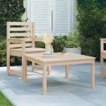 Măsuță de grădină, 82,5x82,5x45 cm, lemn masiv de pin GartenMobel Dekor
