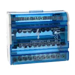 Bloc de distributie electrica 4x11 poli 125A Plastim PDB411 pentru tablou