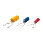 Terminale izolate tip furca M3, 1.5-2.5 mm², set 200 buc Plastim