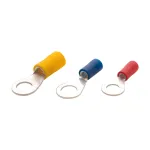 Terminale izolate tip inel M8, 1.5-2.5 mm, set 200 buc Plastim