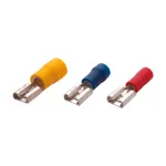 Terminale izolate tip mama 0.5-1.5 mm², 0.8x4.75 mm, 200 buc/set