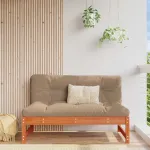 Canapea de Grădină Din Mijloc Lemn masiv de pin Maro Ceară GartenMobel Dekor