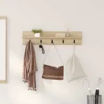 Răcător de paltoane montat pe perete Pe perete Stejar Sonoma GartenMobel Dekor