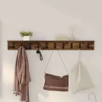 Răcător de paltoane montat pe perete Pe perete Stejar fumuriu GartenMobel Dekor