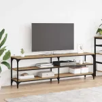 Cabinet TV Stejar Artizanal 160 x 30 x 50 cm GartenMobel Dekor