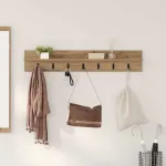 Răcător de paltoane montat pe perete Pe perete Stejar Artizanal GartenMobel Dekor
