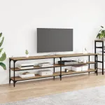Cabinet TV Stejar Artizanal 200 x 30 x 50 cm GartenMobel Dekor