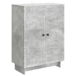 Bufet Gri Beton 66 x 34,5 x 90 cm Lemn prelucrat GartenMobel Dekor