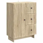 Bufet cu sertar Stejar Sonoma 66 x 34,5 x 90 cm Lemn prelucrat GartenMobel Dekor