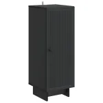 Dulap Negru 33 x 34,5 x 90 cm Lemn prelucrat GartenMobel Dekor
